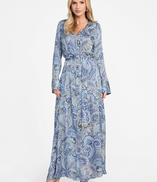 Marciano long paisley dress