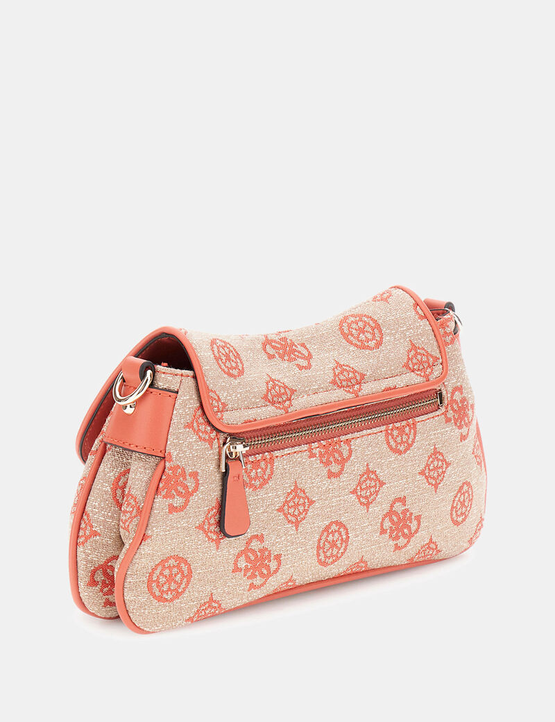 Beyza 4G peony logo crossbody