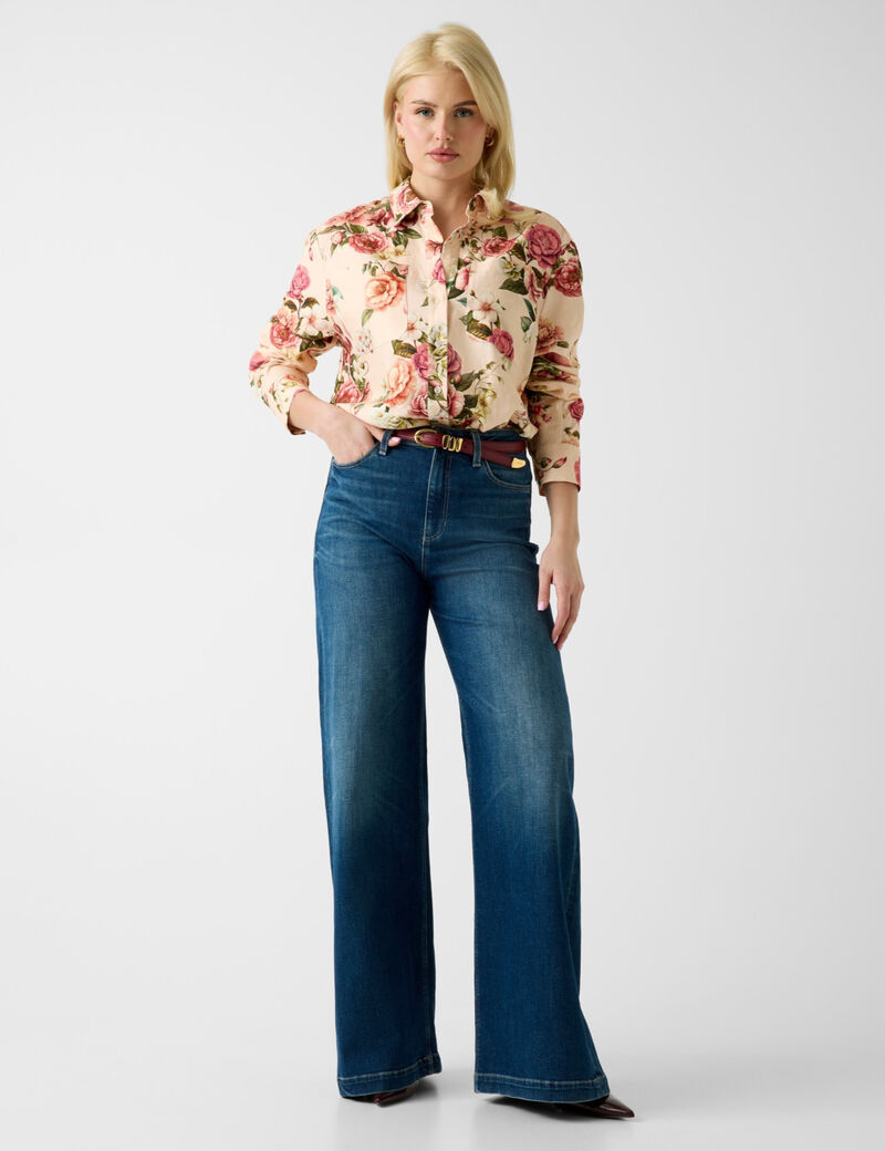 LS CADIE OVERSIZED LINEN TOP