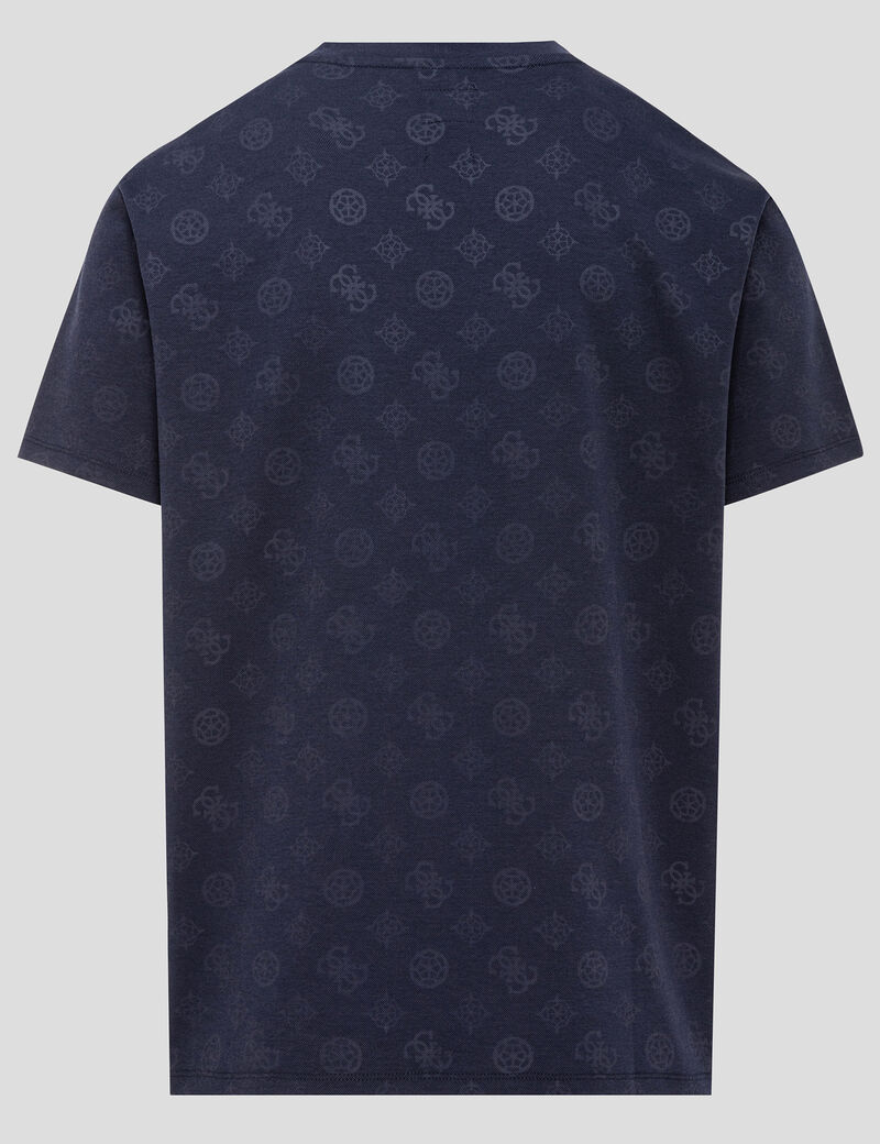 Embossed logo shirt