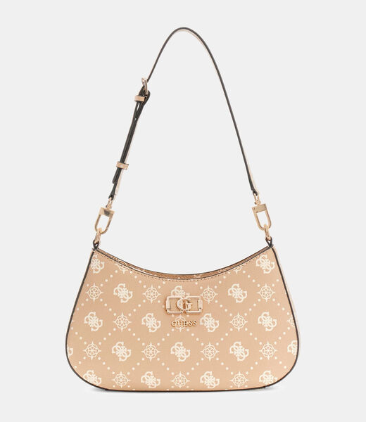 guess emelie logo shoulder  bag