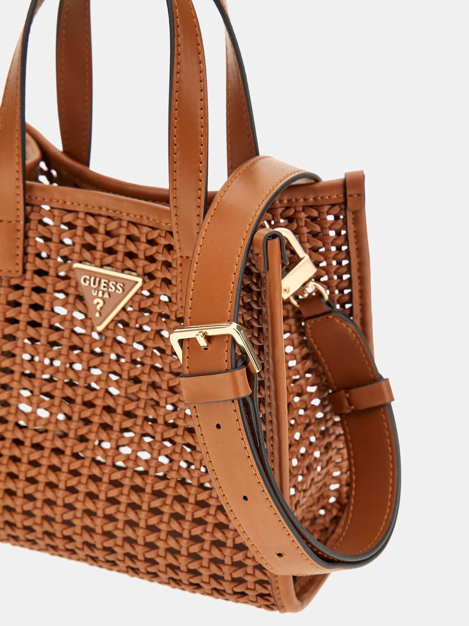 Guess■ BRIGITTA ポーチ ミニ トートバッグ brown Guess□ BRIGITTA ポーチ ミニ トートバッグ brown 楽天市場
