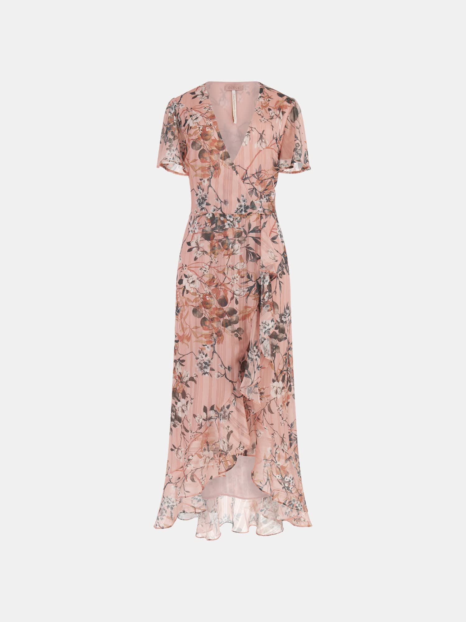 Guess long floral dress top