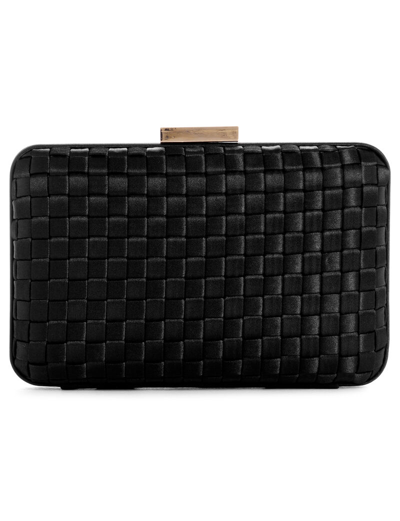 Twiller woven clutch