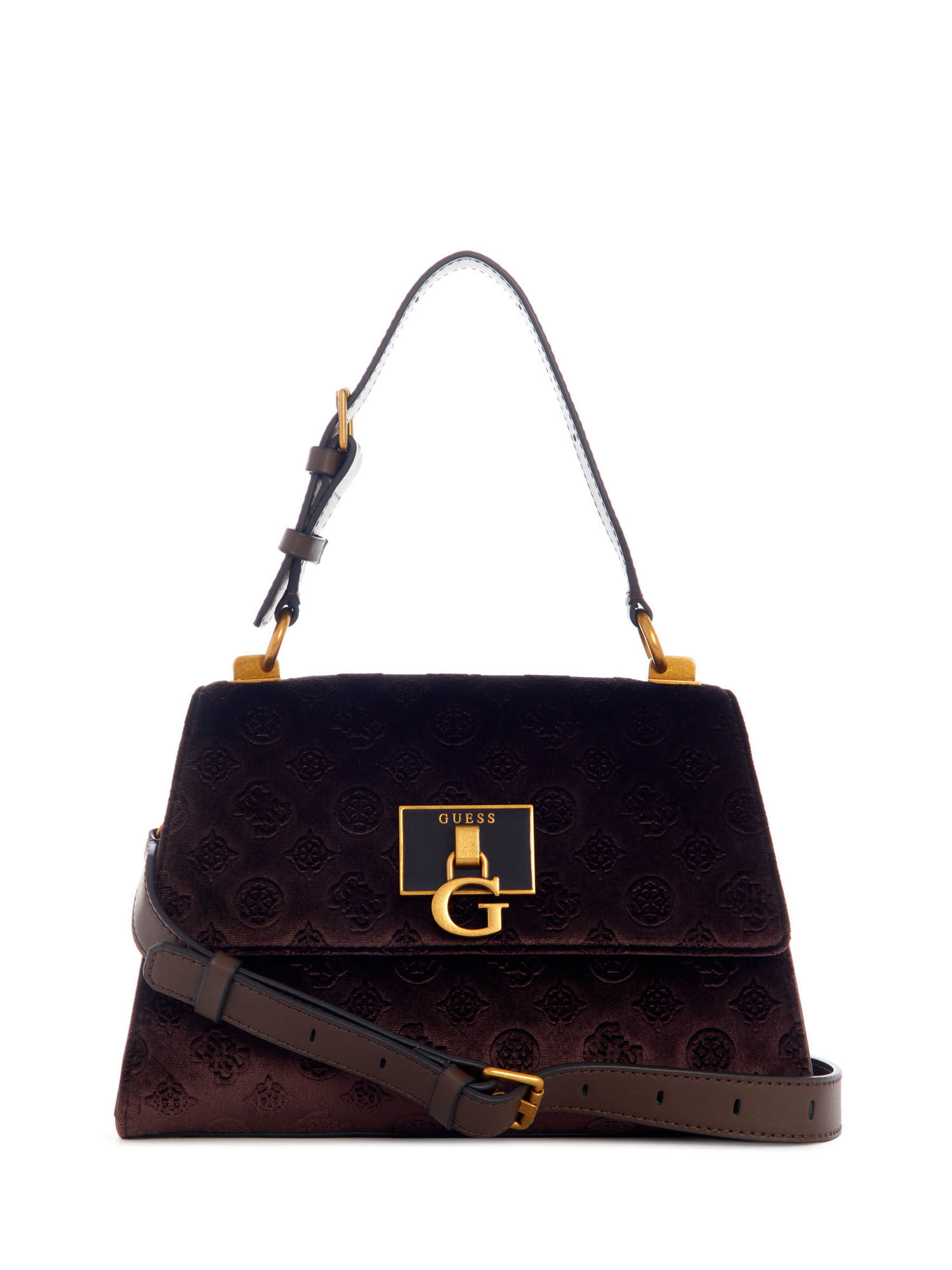 guess stephi top handle flap