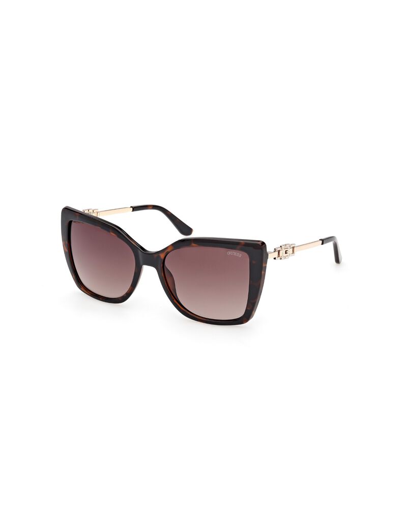 guess geometric sunglasses