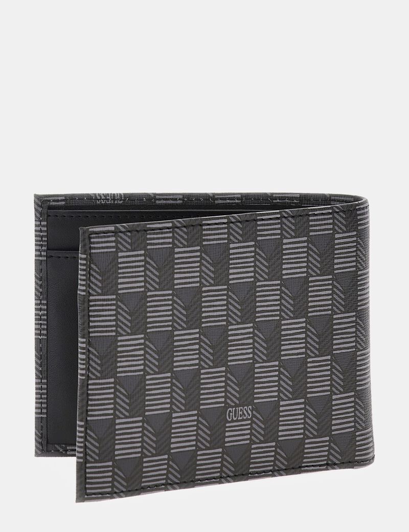 Mito geometric print purse