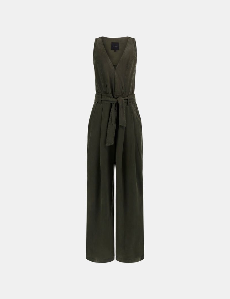 Twill jumpsuit