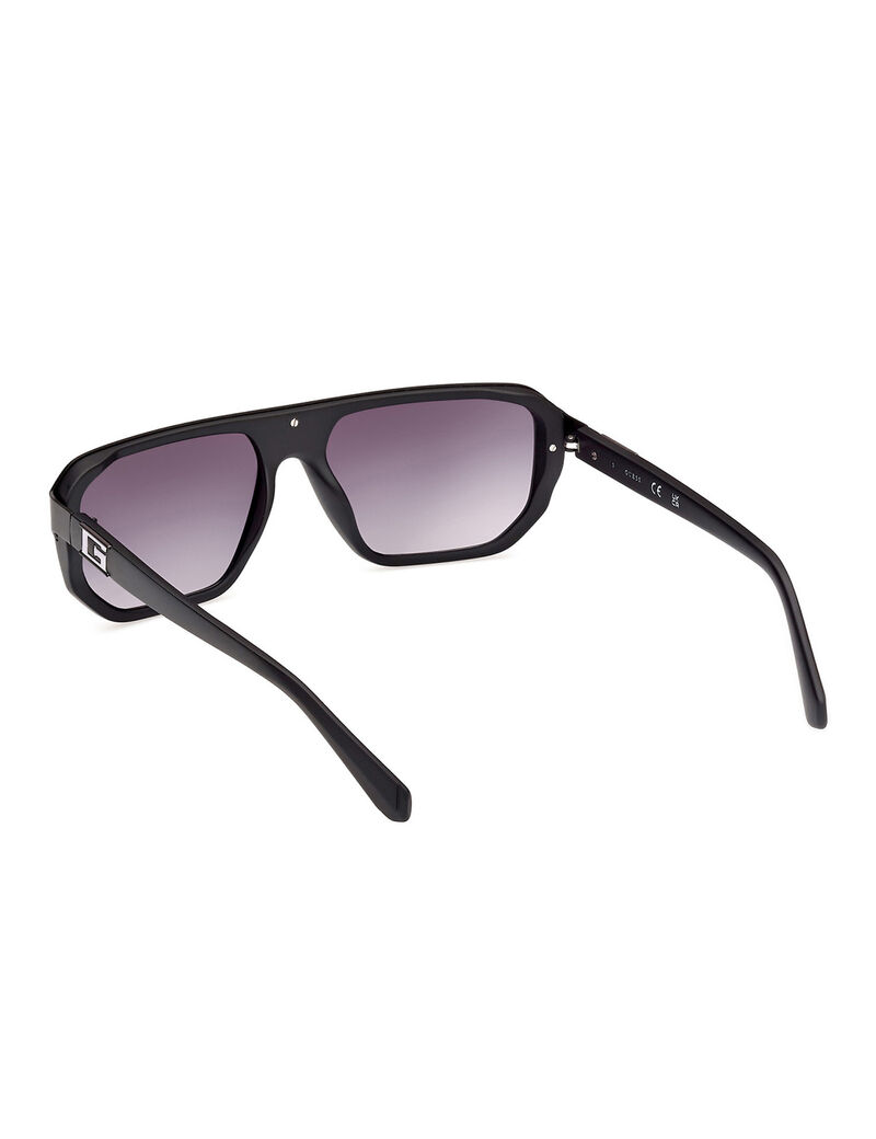 Rectangular Full Rim Sunglasses