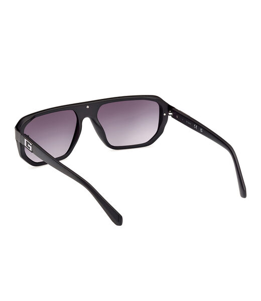 Rectangular Full Rim Sunglasses