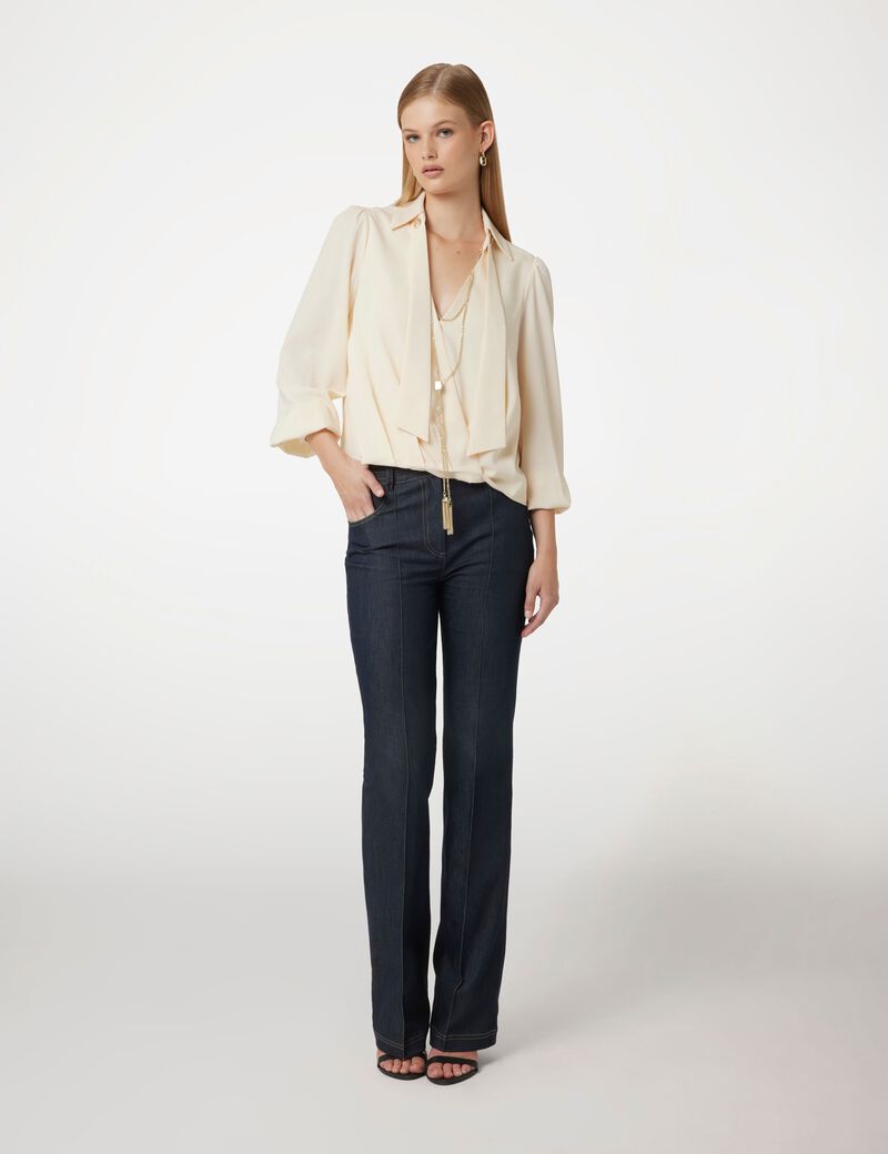 Freda scarf blouse