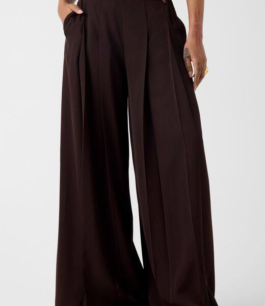 Marciano wide-leg pleated pants