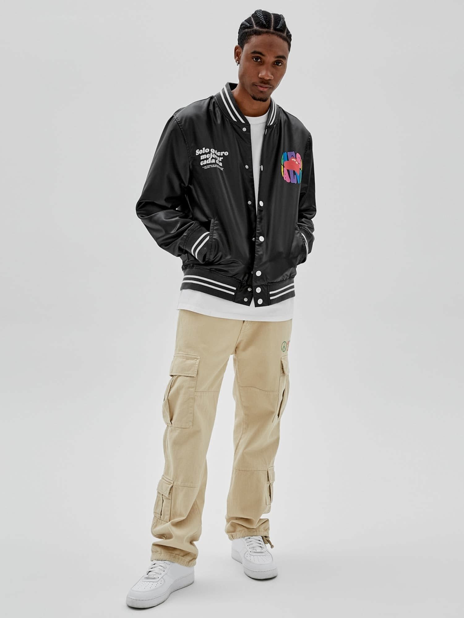 Shop GUESS Online J Balvin Front Logo Jacket