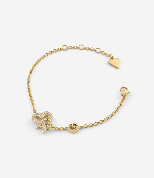 16mm pave hearts bracelet