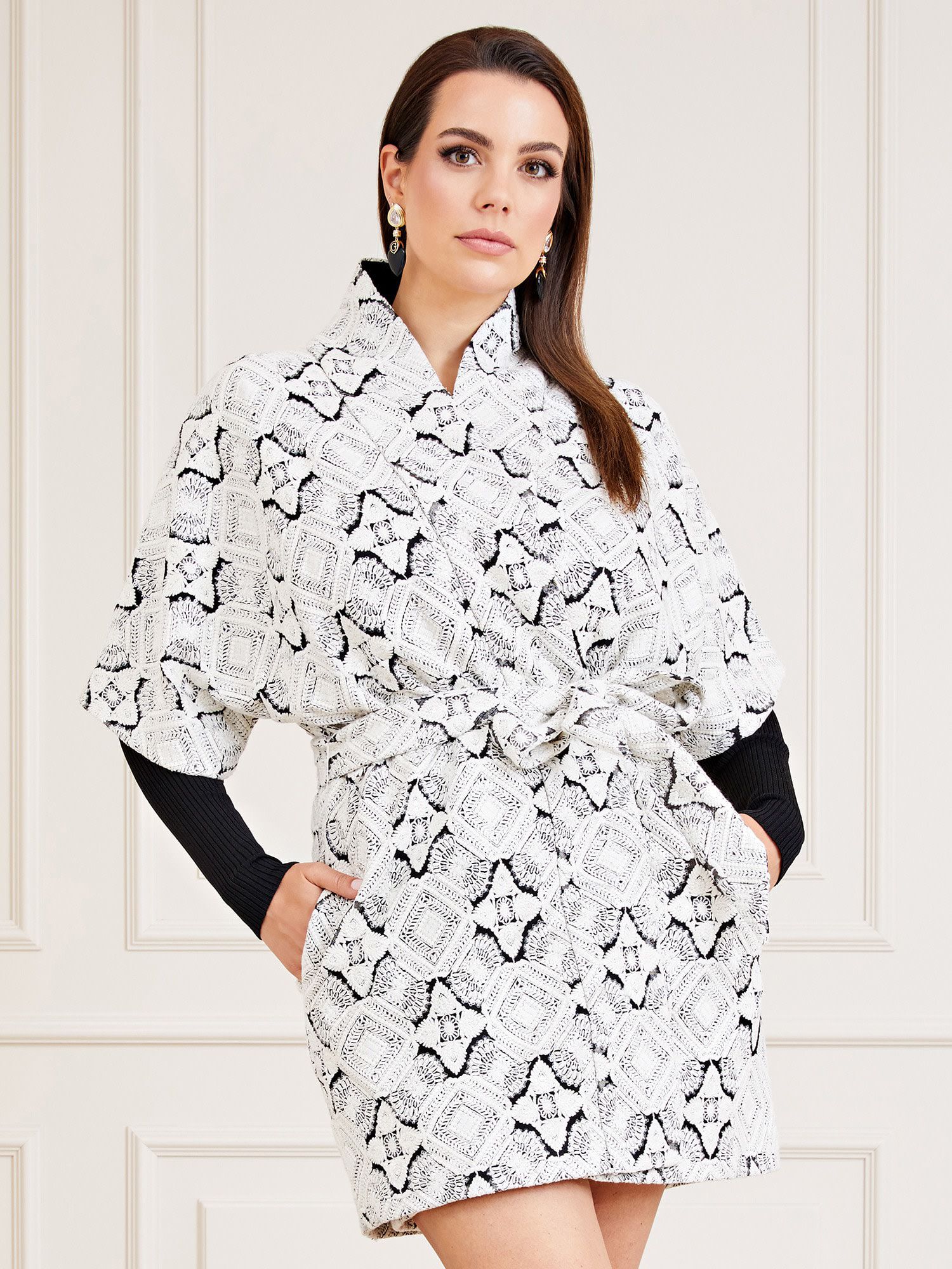 Marciano All Over Print Kimono