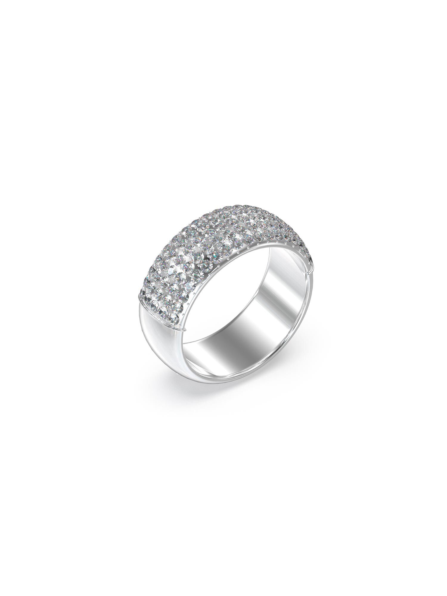 Guess silver rings for outlet women