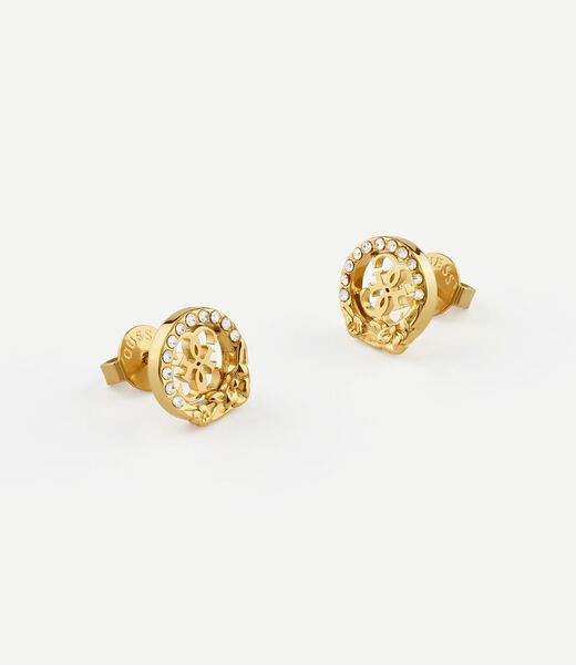 10mm 4G flowers studs earrings