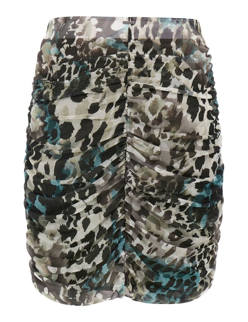 VERDIANA MINI RUFFLE SKIRT