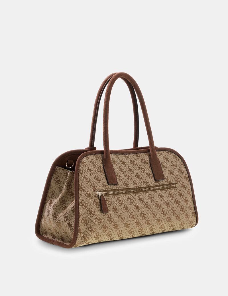 guess samantha logo handbag