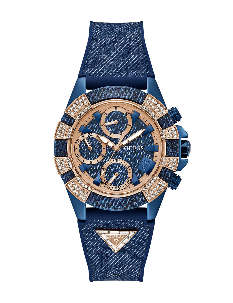 Silver Tone Multi-function Watch