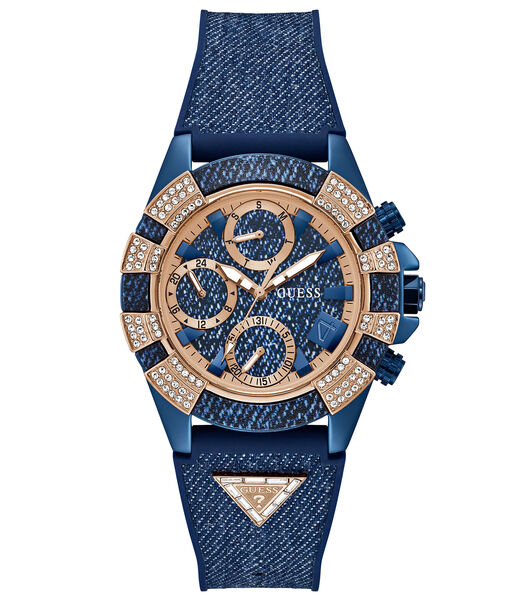 Silver Tone Multi-function Watch