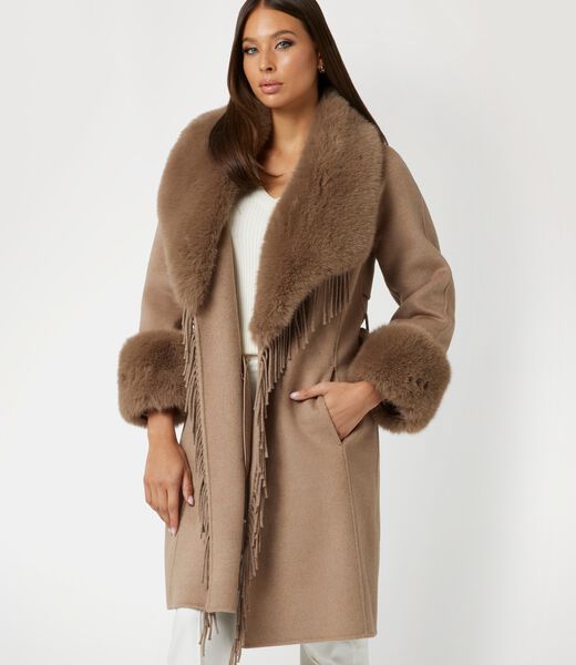 Marciano wool blend coat