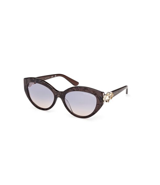 Cat-eye plastic sunglasses