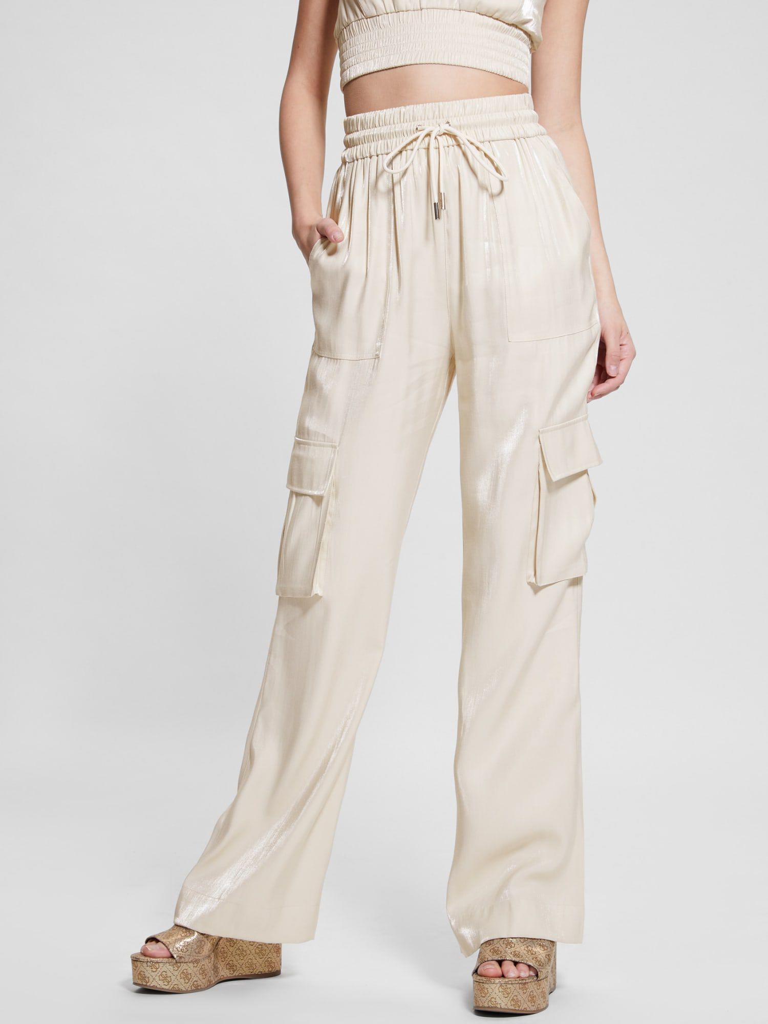 Guess cargo sales pants womens
