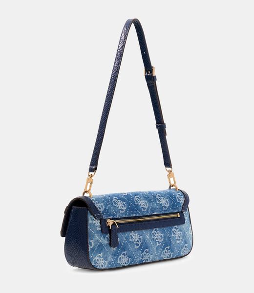 Dovie Denim Shoulder  Bag