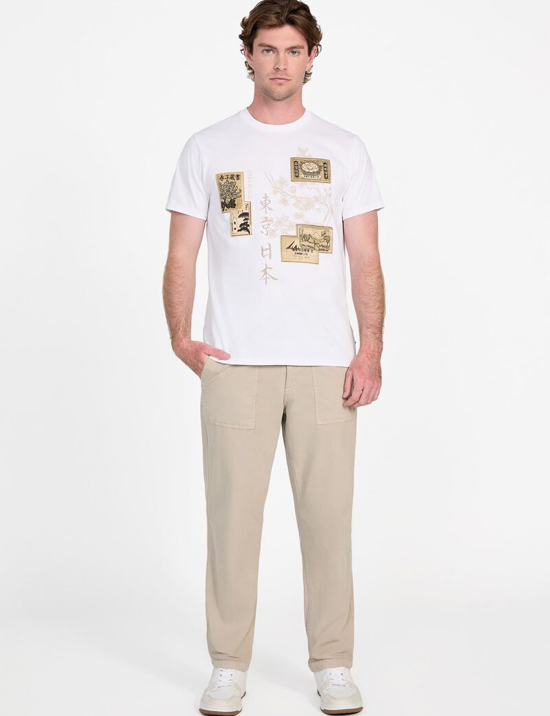 Front print T-shirt