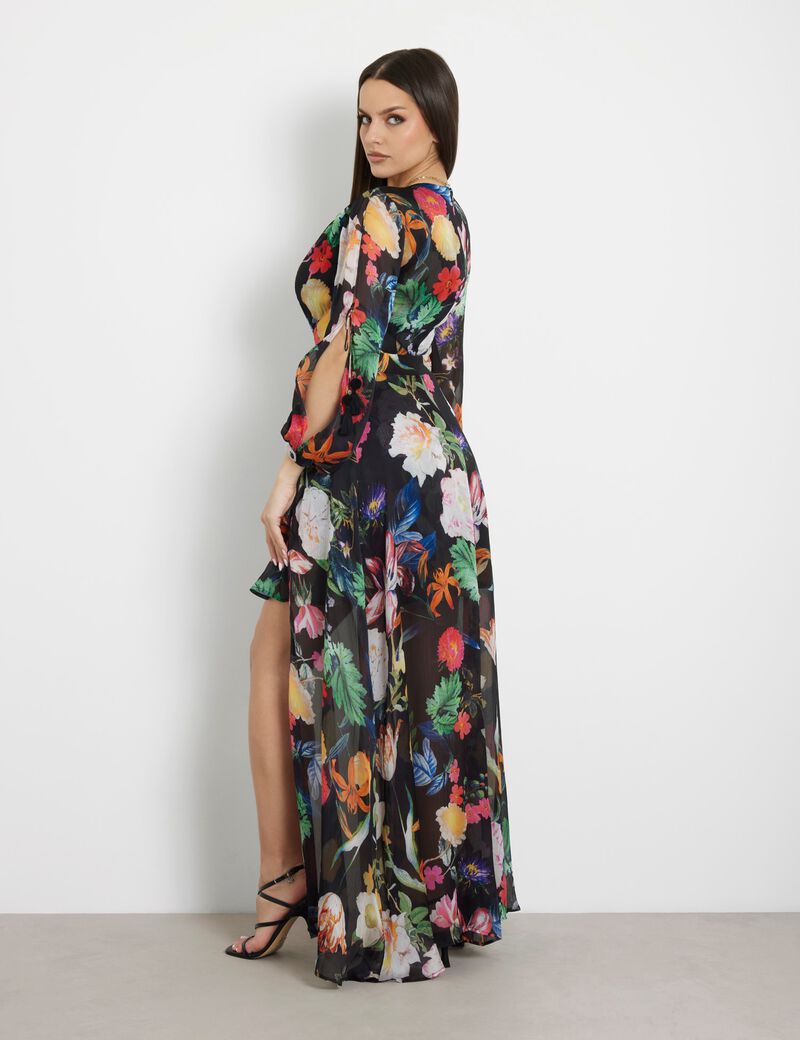Dress with removable skirt
