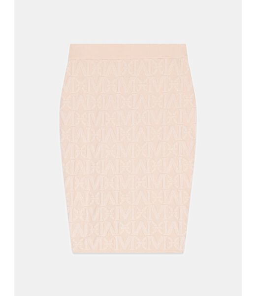 guess marciano monogram skirt
