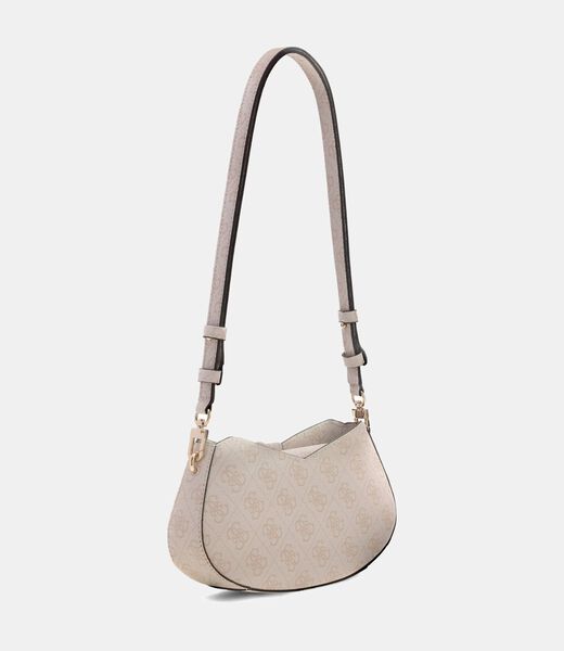 guess yvonne logo mini shoulder bag