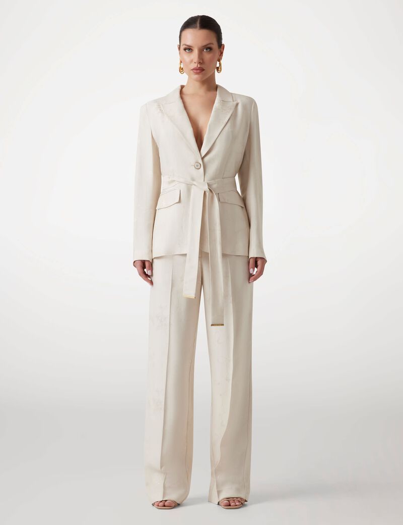 Marciano jacquard straight pants