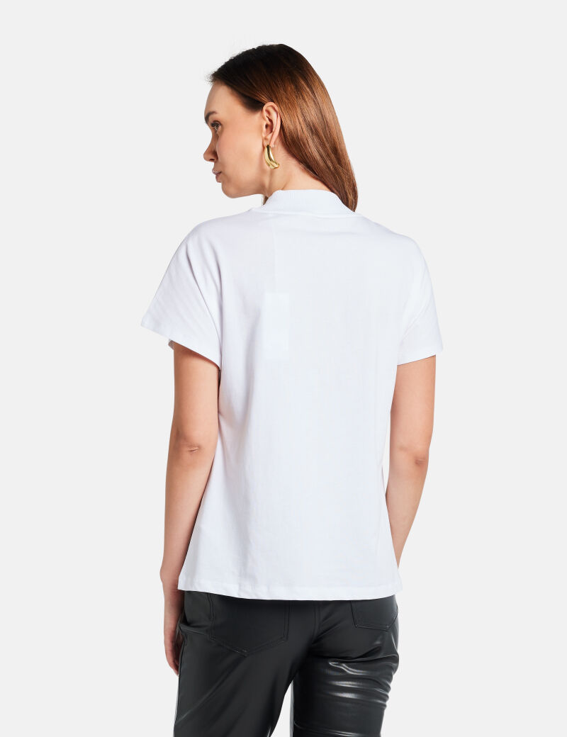 SL MOCK NK LILY TEE