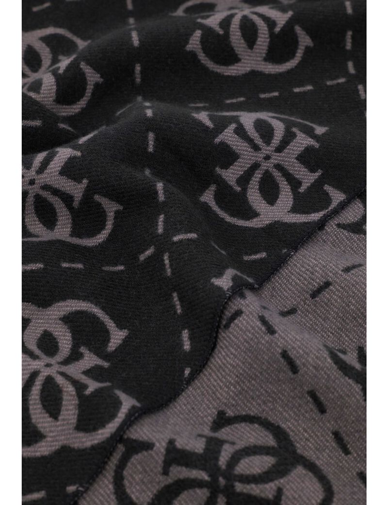guess boston jacquard scarf