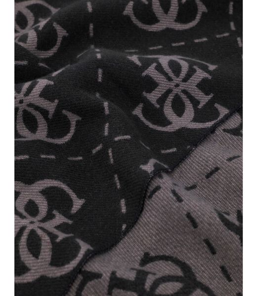 guess boston jacquard scarf