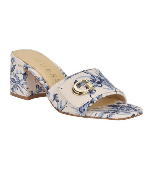 Gallai Block Heel Mules