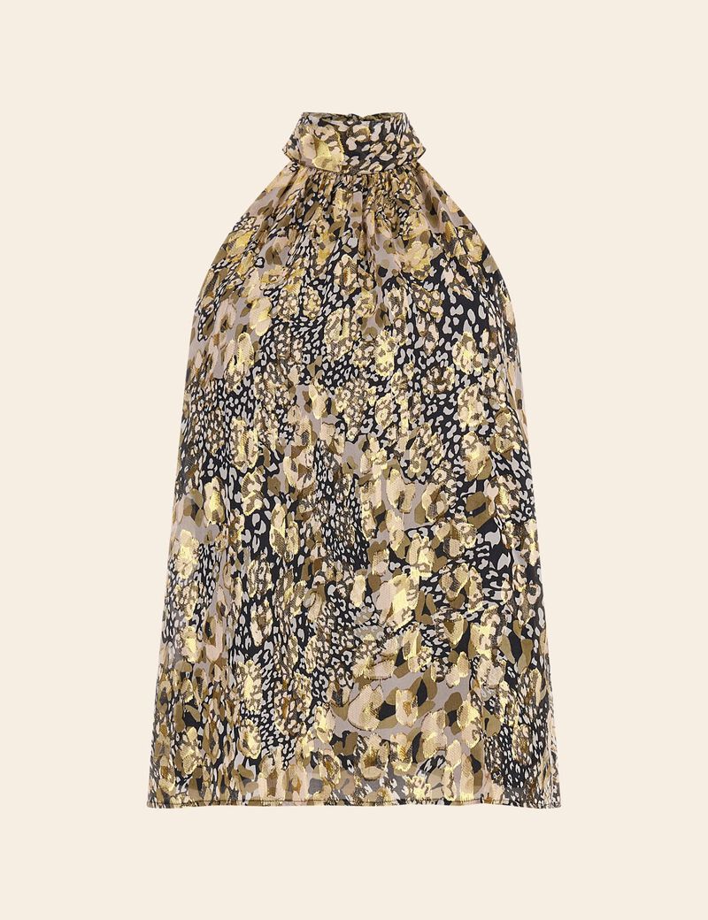 Marciano silk blend top