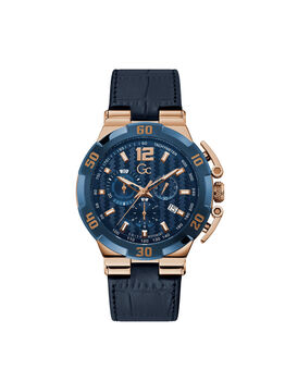 Gc Blue And Gold Mens Watch