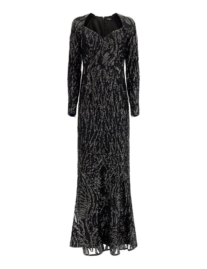 Marciano Sequins Long Dress
