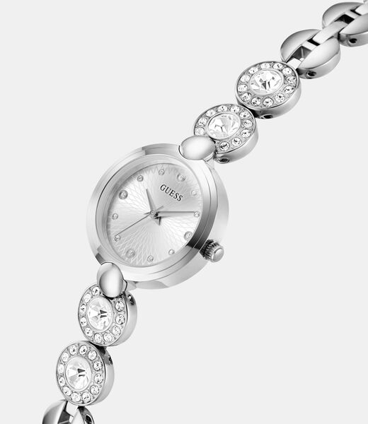 Ladies Silver Tone Analog Watch