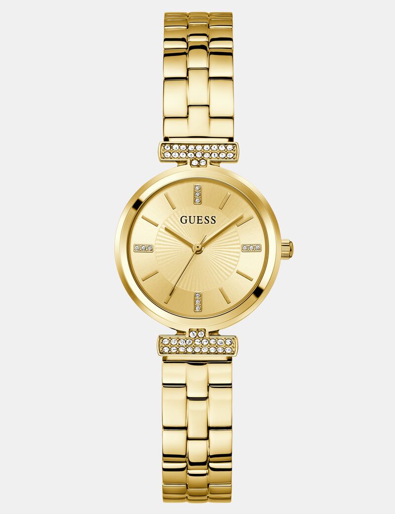 Ladies Gold Tone Analog Watch