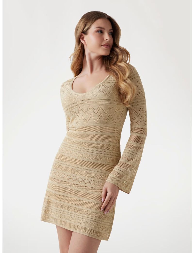 Nellie Vn Ls Dress Swtr