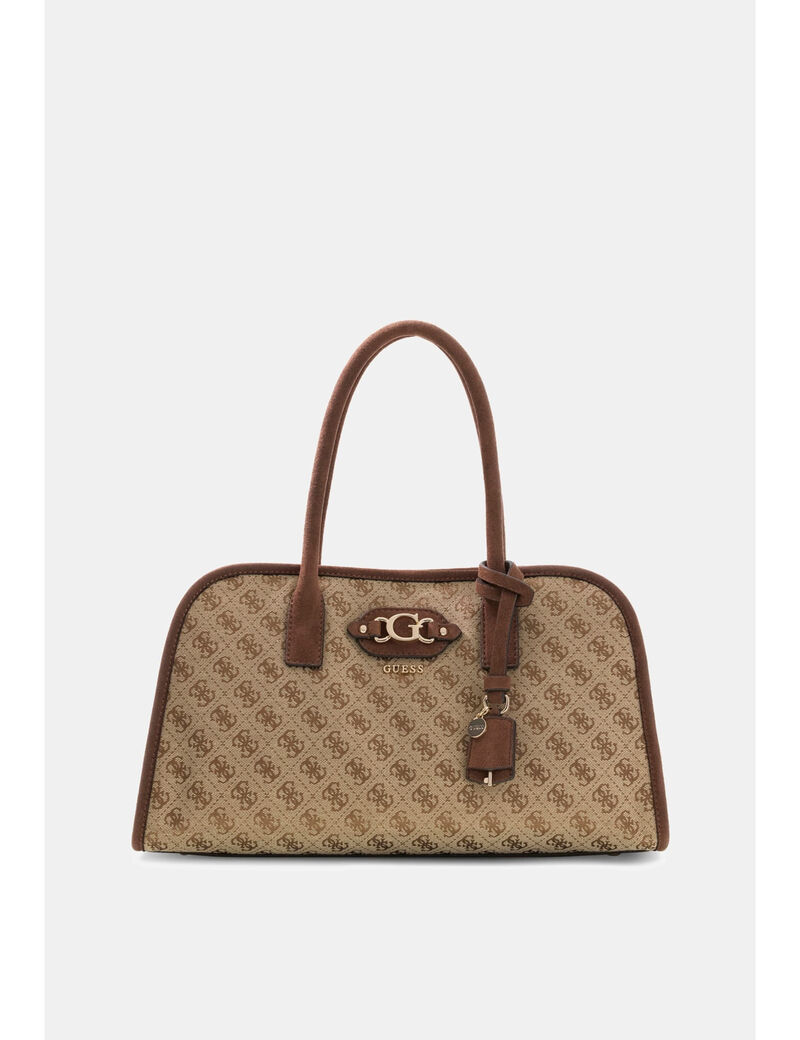 guess samantha logo handbag