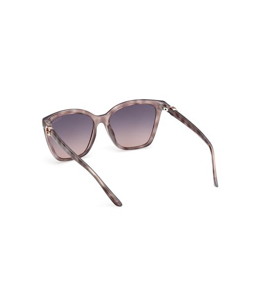 Square gradient grey smoke sunglasses