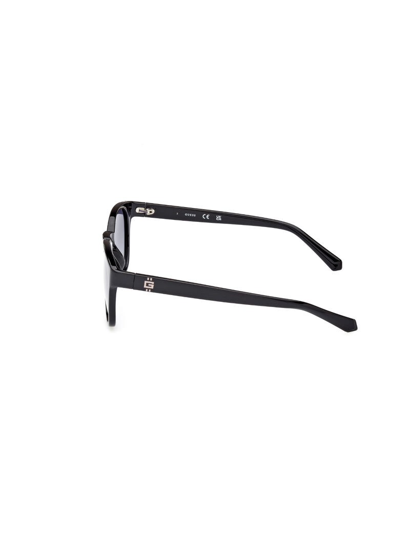 جيس shiny black   smoke polarized