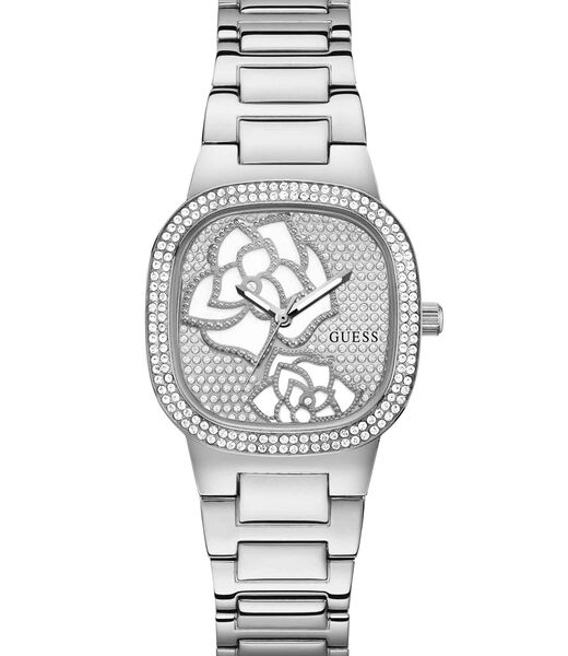 Silver Tone Analog Watch