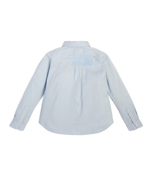 Front Logo Striped Shirt