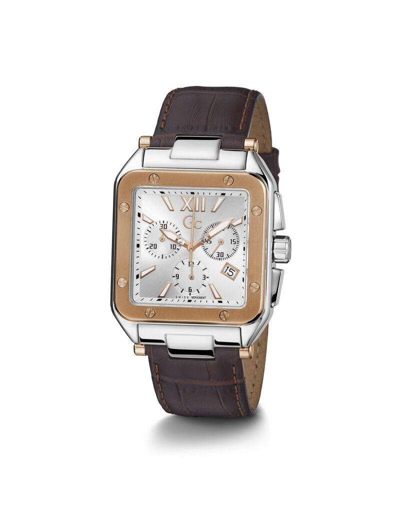 Gc Square Chronograph Watch